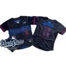 Women's Toronto Blue Jays #11 Bo Bichette Black City 2025 World Series Limited Jersey