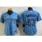 Women's Toronto Blue Jays #47 Addison Barger Light Blue Cool Base Jersey