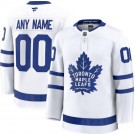 Women's Toronto Maple Leafs Customized White Fanatics Authentic Jersey