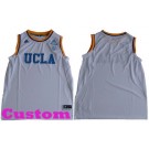 Women's UCLA Bruins Customized White College Basketball Jersey
