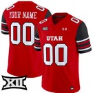 Women's Utah Utes Custom Red FUSE College Football Jersey