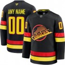 Women's Vancouver Canucks Custom Black Alternate Authentic Jersey