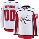 Women's Washington Capitals Customized White Fanatics Authentic Jersey