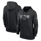 Women's Washington Commanders Black 2022 Crucial Catch Therma Performance Pullover Hoodie