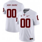 Women's Washington State Cougars Custom Limited White College Football Jersey