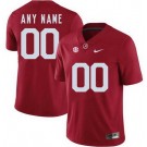 Youth Alabama Crimson Tide Custom Limited Red College Football Jersey