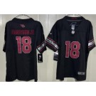 Youth Arizona Cardinals #18 Marvin Harrison Jr Limited Black Vapor Jersey