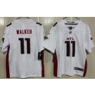 Youth Atlanta Falcons #11 Jalon Walker White Vapor Jersey