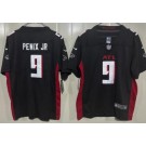 Youth Atlanta Falcons #9 Michael Penix Jr Limited Black Vapor Jersey
