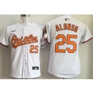 Youth Baltimore Orioles #25 Pete Alonso White Limited Jersey