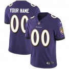 Youth Baltimore Ravens Customized Limited Purple Vapor Untouchable Jersey