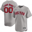 Youth Boston Red Sox Customized Gray Limited Jersey