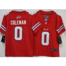 Youth Buffalo Bills #0 Keon Coleman Limited Red Vapor Jersey