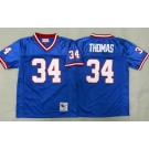 Youth Buffalo Bills #34 Thurman Thomas Blue Throwback Jersey