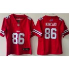 Youth Buffalo Bills #86 Dalton Kincaid Limited Red FUSE Vapor Jersey