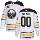 Youth Buffalo Sabres Customized White Authentic Jersey