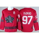 Youth Canada #97 Connor McDavid Red 2026 Olympics Authentic Jersey