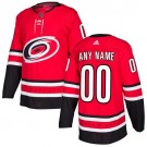 Youth Carolina Hurricanes Customized Red Authentic Jersey