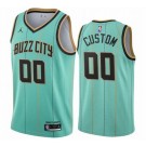 Youth Charlotte Hornets Customized Green 2021 City Stitched Swingman Jersey