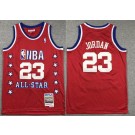 Youth Chicago Bulls #23 Michael Jordan Red 1989 All Star Swingman Jersey