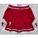 Youth Chicago Bulls Red Throwback Swingman Shorts