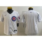 Youth Chicago Cubs Blank White Limited Jersey