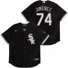 Youth Chicago White Sox #74 Eloy Jimenez Black 2020 Cool Base Jersey