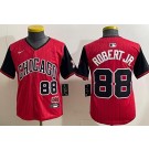 Youth Chicago White Sox #88 Luis Robert Red 2025 City Connect Limited Jersey