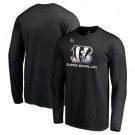 Youth Cincinnati Bengals Black Super Bowl LVI Bound Shimmer Long Sleeves T-Shirt