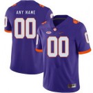 Youth Clemson Tigers Custom Limited Purple College Football Jersey