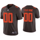 Youth Cleveland Browns Customized Limited Brown Alternate 2020 Vapor Untouchable Jersey