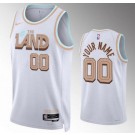 Youth Cleveland Cavaliers Customized White 2022 City Icon Swingman Jersey
