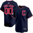 Youth Cleveland Guardians Customized Navy Limited Jersey