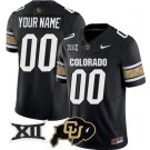 Youth Colorado Buffaloes Custom Limited Black 2025 FUSE College Football Jersey