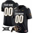 Youth Colorado Buffaloes Custom Limited Black FUSE College Football Jersey