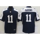 Youth Dallas Cowboys #11 Micah Parsons Limited Navy Alternate Vapor Jersey