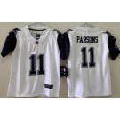 Youth Dallas Cowboys #11 Micah Parsons Limited White Rush Color Jersey