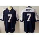 Youth Dallas Cowboys #7 Trevon Diggs Limited Navy Alternate Vapor Jersey