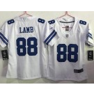 Youth Dallas Cowboys #88 CeeDee Lamb Limited White Vapor Untouchable Jersey