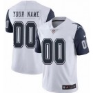 Youth Dallas Cowboys Customized Limited White Rush Color Jersey