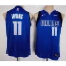 Youth Dallas Mavericks #11 Kyrie Irving Blue Icon Sponsor Swingman Jersey