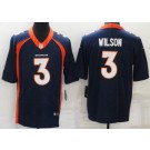 Youth Denver Broncos #3 Russell Wilson Limited Blue Vapor Jersey