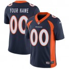 Youth Denver Broncos Customized Limited Navy Vapor Untouchable Jersey