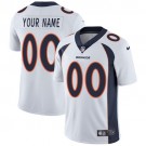 Youth Denver Broncos Customized Limited White Vapor Untouchable Jersey