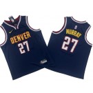 Youth Denver Nuggets #27 Jamal Murray Navy Icon Swingman Jersey
