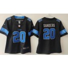 Youth Detroit Lions #20 Barry Sanders Limited Black 2024 Vapor Jersey