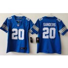 Youth Detroit Lions #20 Barry Sanders Limited Blue 2024 Vapor Jersey