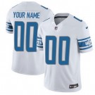 Youth Detroit Lions Customized Limited White FUSE Vapor Jersey