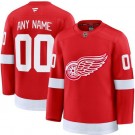 Youth Detroit Red Wings Customized Red Fanatics Authentic Jersey
