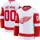 Youth Detroit Red Wings Customized White Fanatics Authentic Jersey